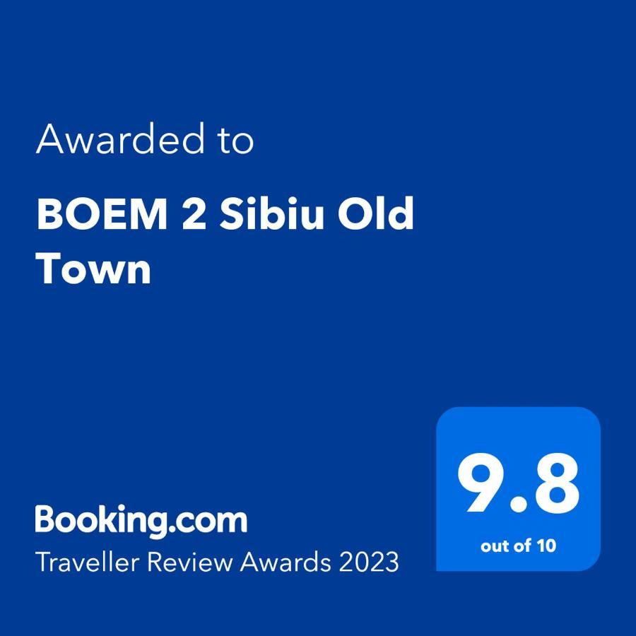 Boem 2 Sibiu Old Town 아파트 외부 사진